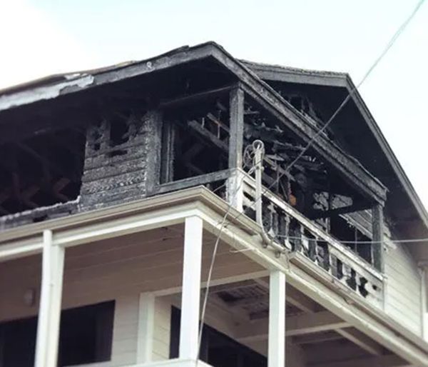 Image of fire damage