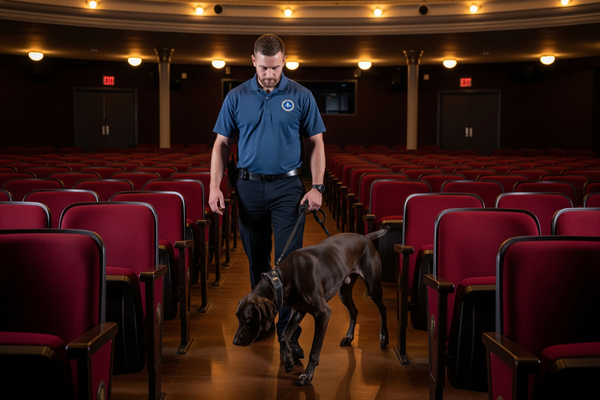 Handler with K9 Handler with K9
