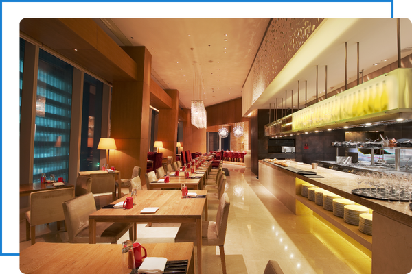 A classy restaurant