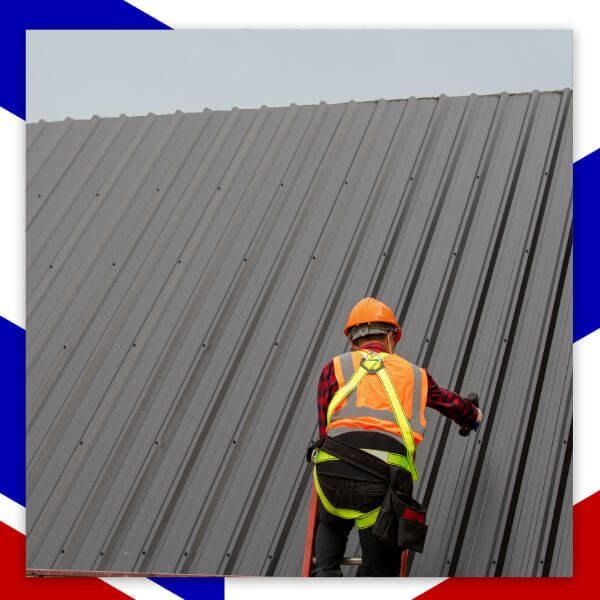 metal roof installation