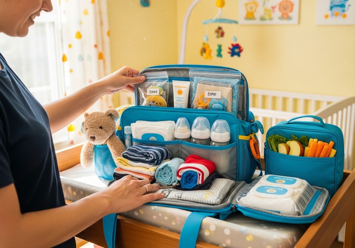 Organized Diaper Bag Essentials