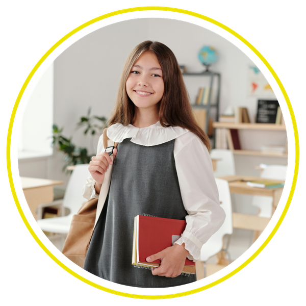 girl who just finished school