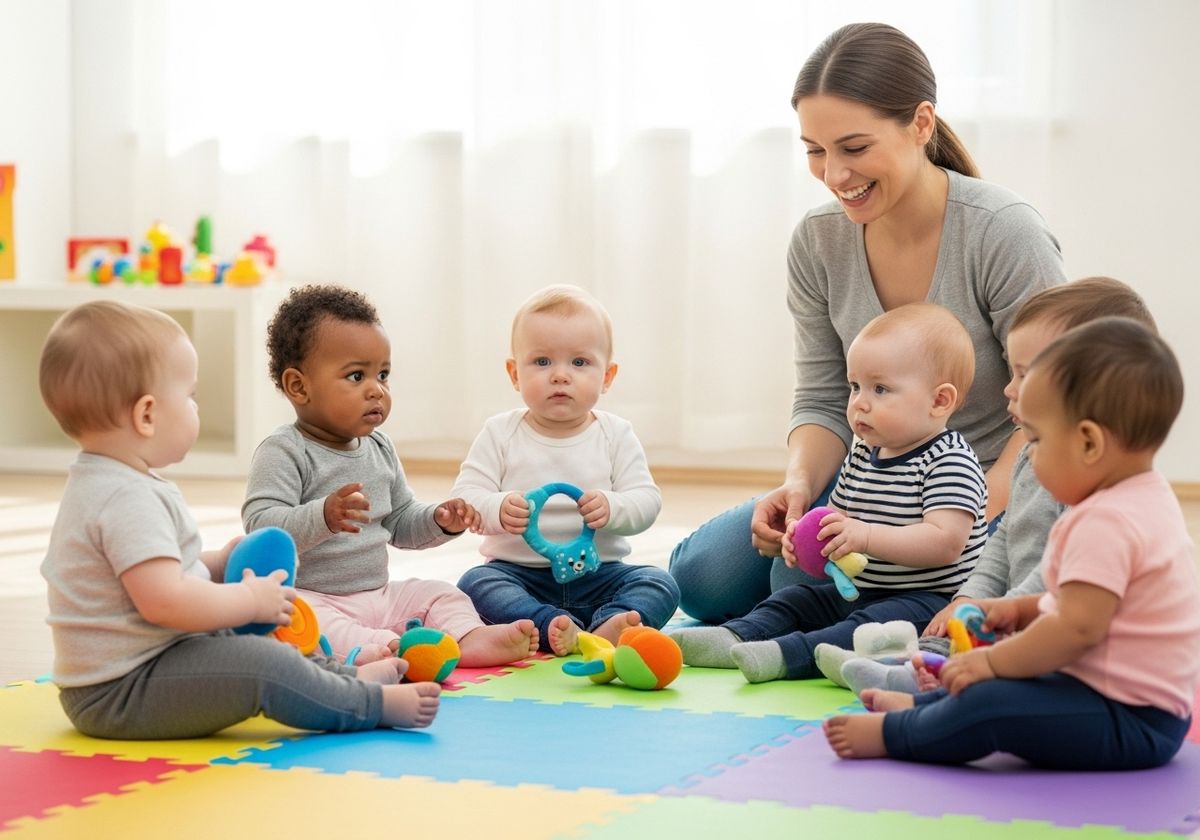 Babies at Playgroup