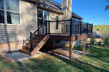 Image of a home deck made with TimberTech®