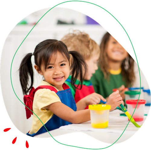 Kids in preschool Kids in preschool