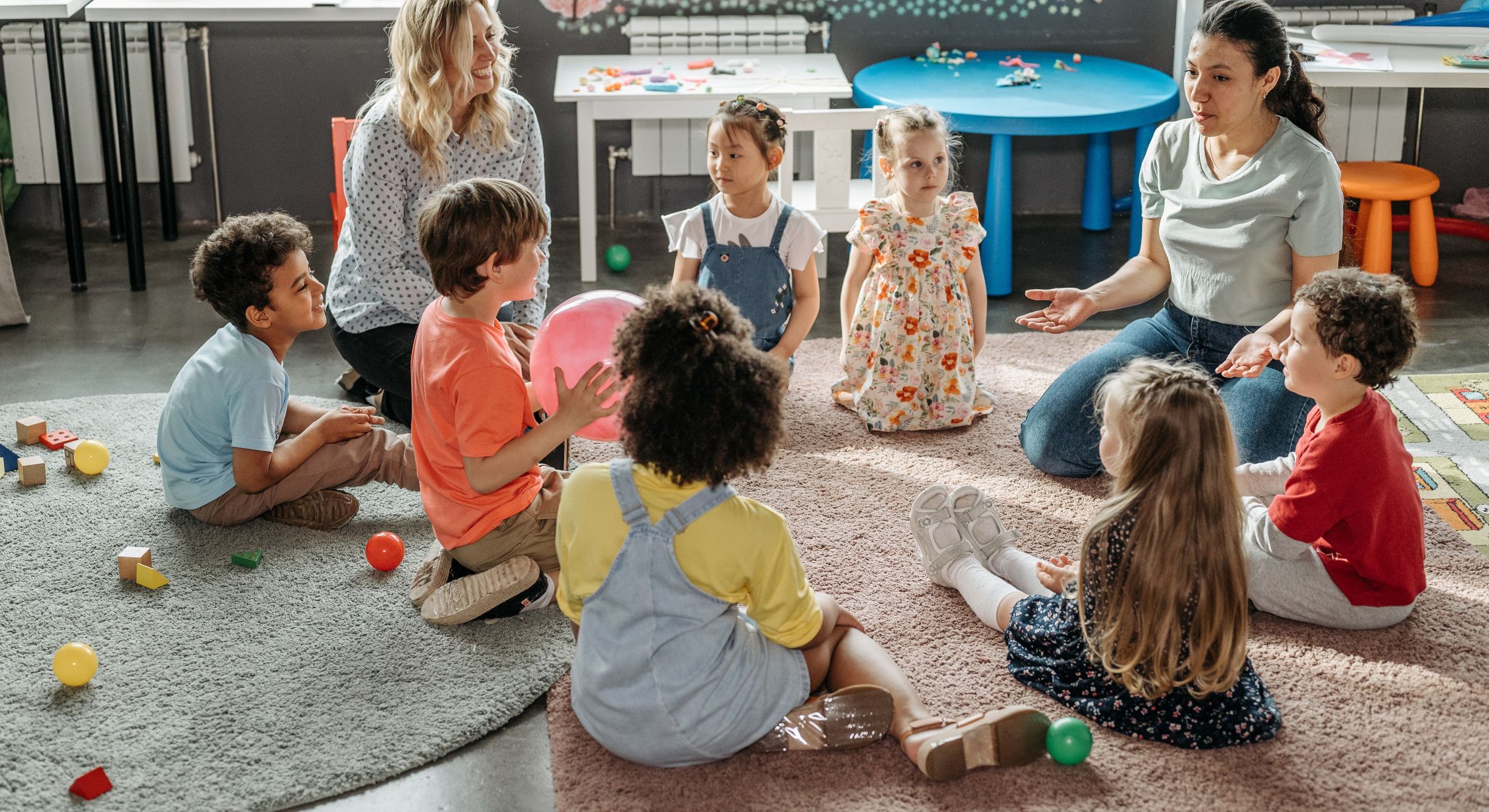 Children in daycare