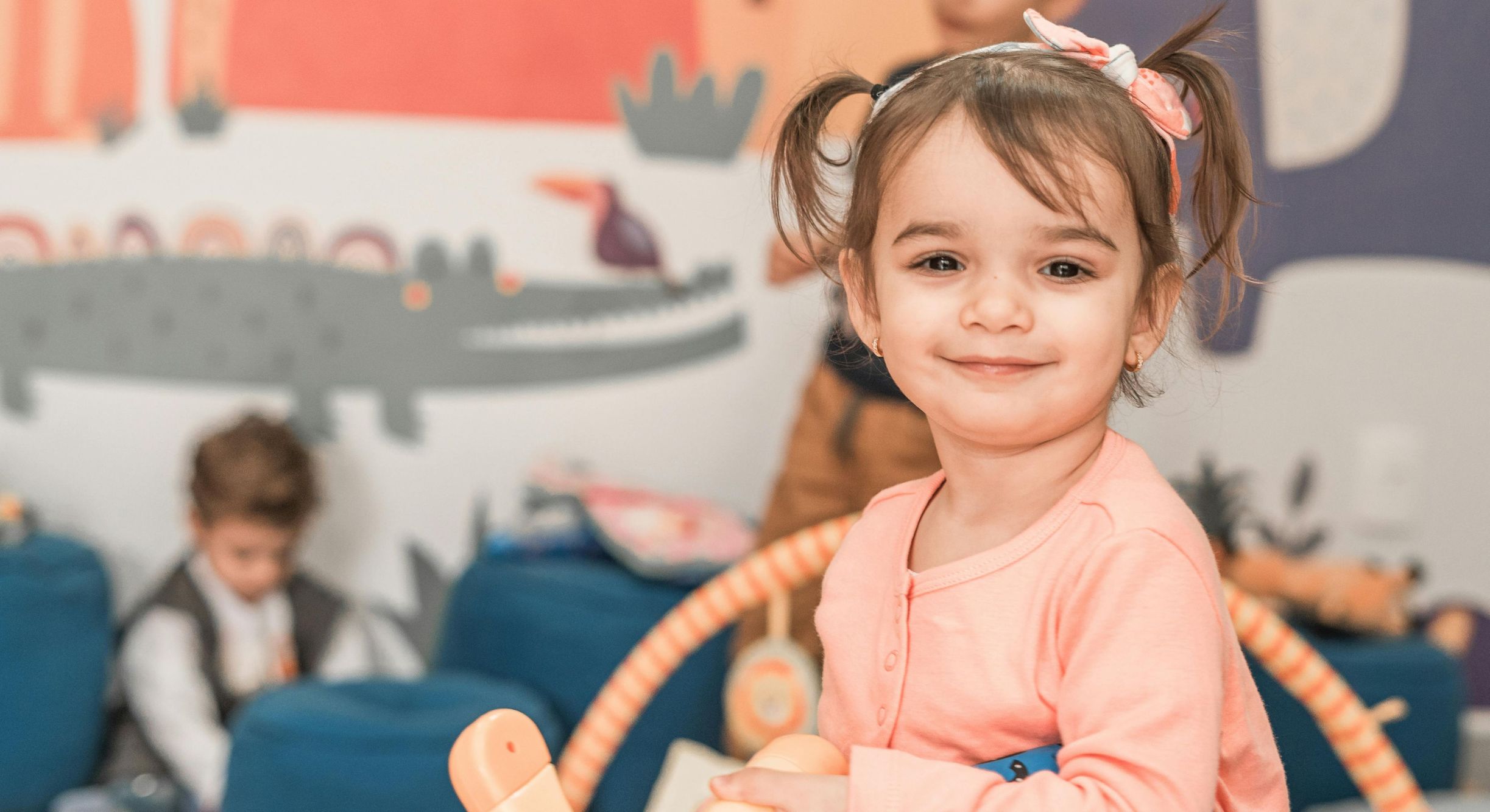 Child in daycare
