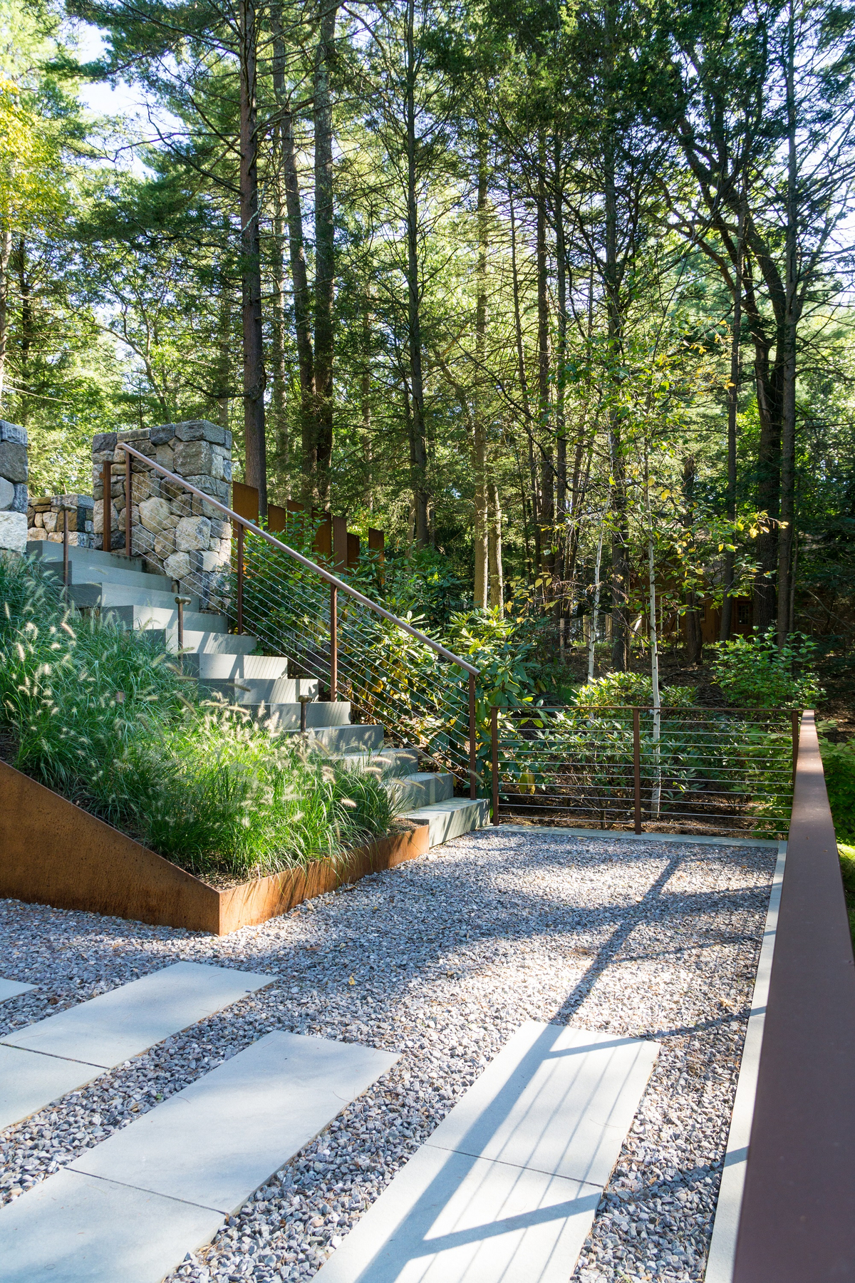 ANDLC-Lincoln Corten Planter Wall and back patio 3.jpg