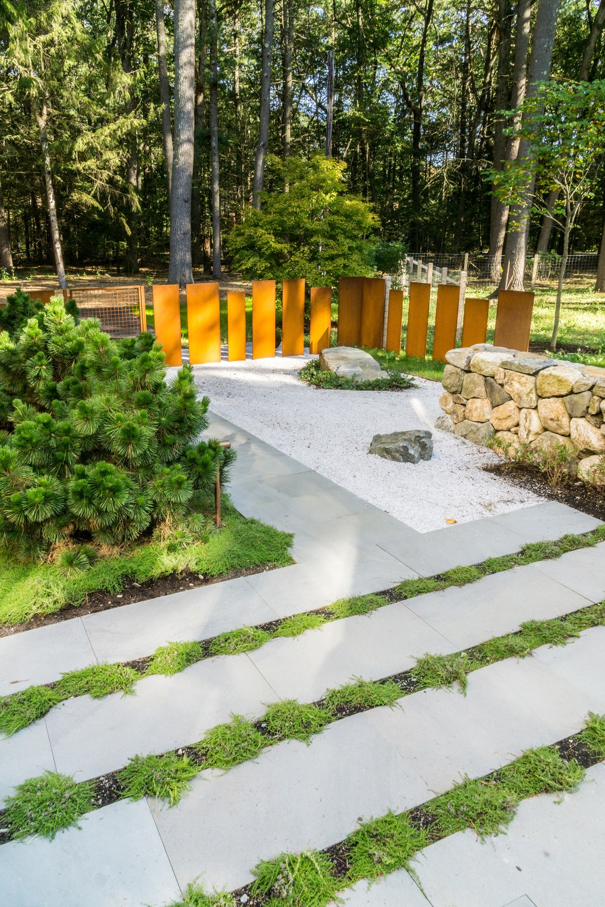 ANDLC-Lincoln inside view of front Corten fence 3.jpg