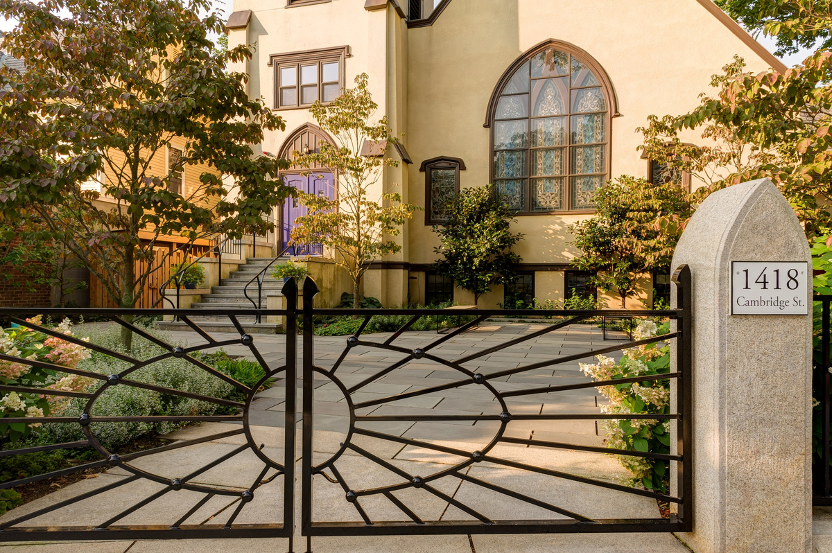 ANDLC-First United Presb Church Front Courtyard and Gate.jpg