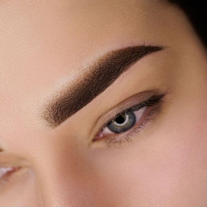 Someone with Ombre brows