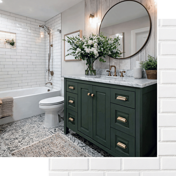 Stunning bathroom redo