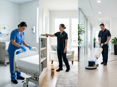 Professional Cleaning Services: Healthcare, Commercial, and Residential