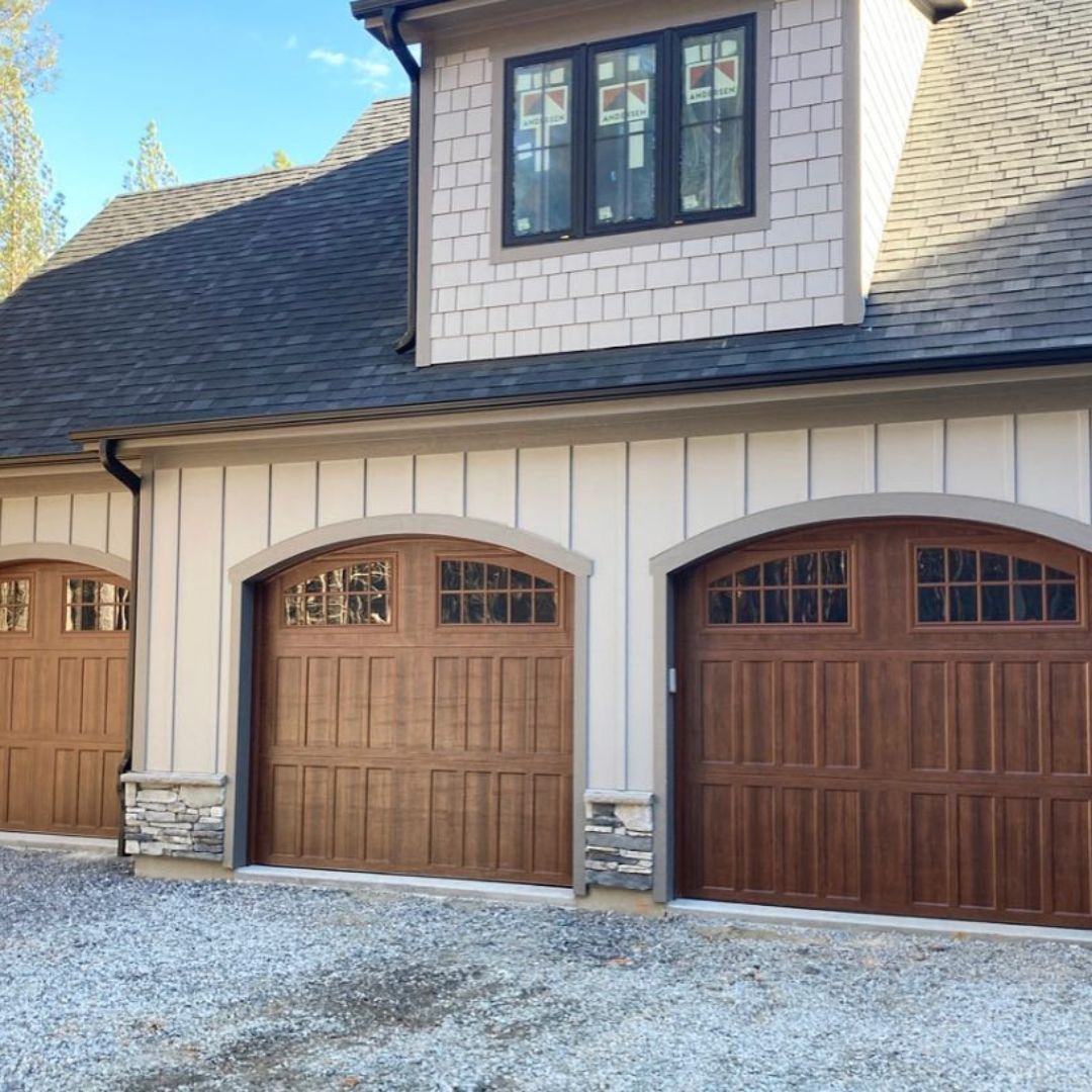 Wooden Amarr garage doors