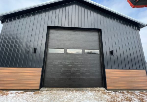 large garage door