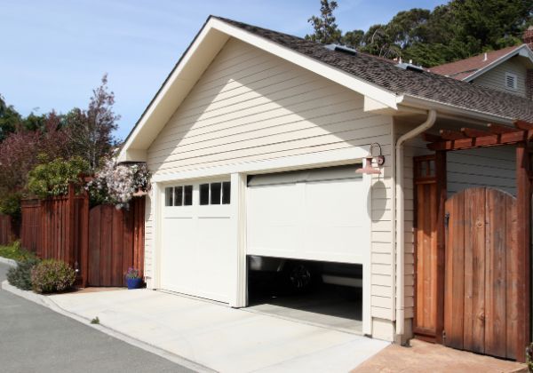a garage door half open Rockford.jpg