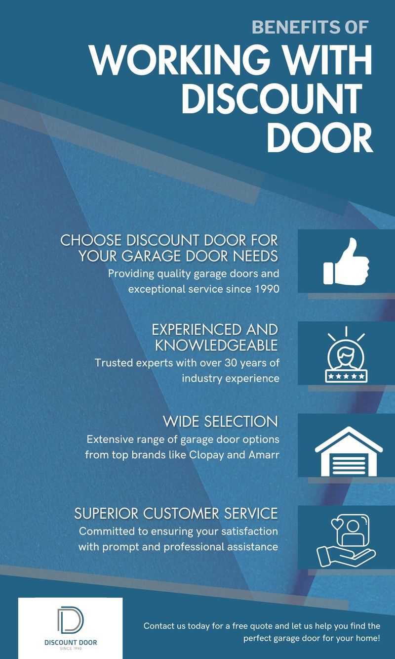 benefits of working with discount door
