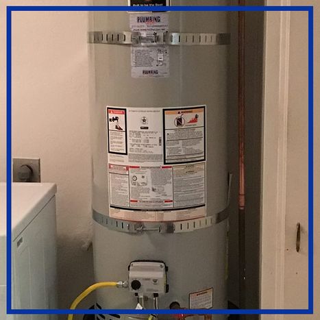 image of a new water heater