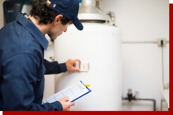 water heater inspection