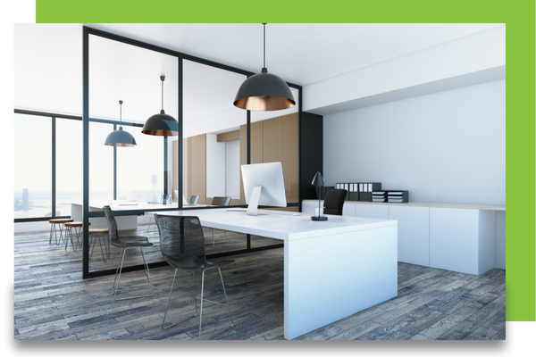 clean office space