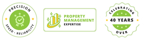 Celebrating Over 40 Years, Property Management Expertise, Precision, Speed, Reliability