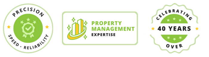 Celebrating Over 40 Years, Property Management Expertise, Precision, Speed, Reliability