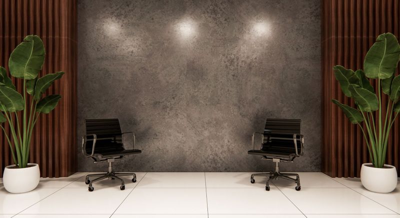 waiting area in commercial office