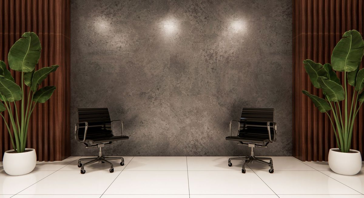 waiting area in commercial office