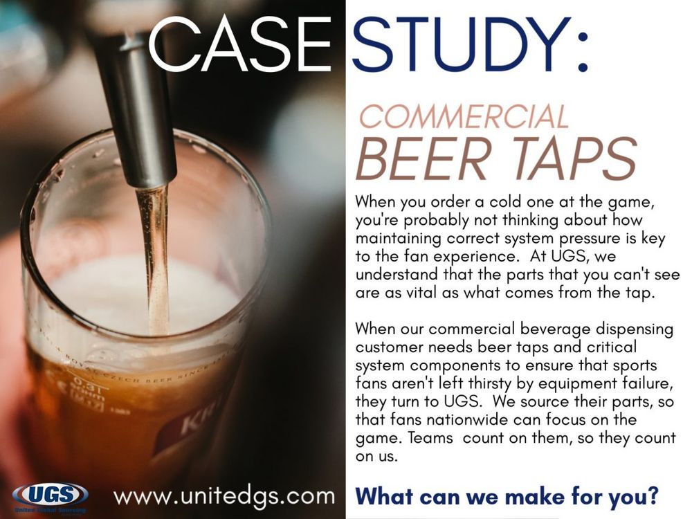 Case Study: Commercial Beer Taps