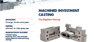 Machined Investment Casting