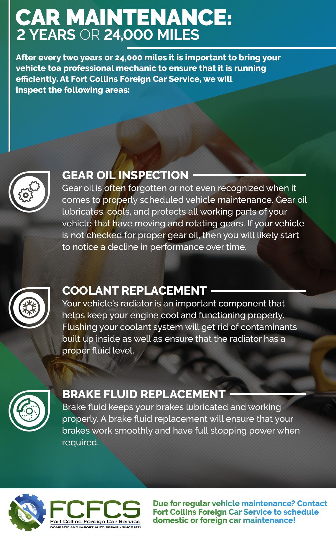 Car Maintenance Infographic