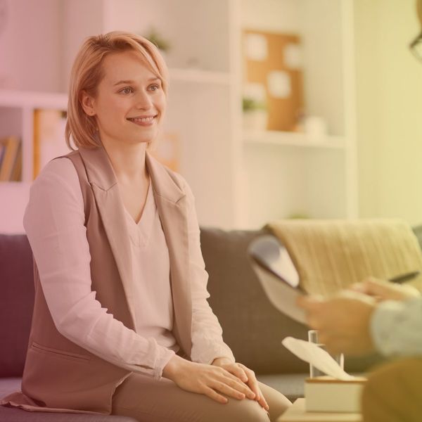 woman in therapy