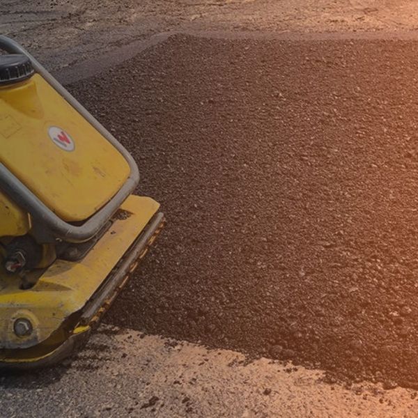 image of asphalt patchwork