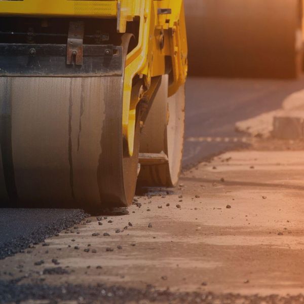 paving truck