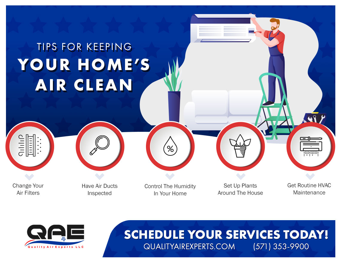 Tips For Keeping Your Home’s Air Clean