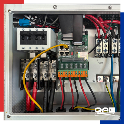 Electrical panel.