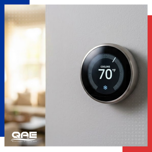 thermostat set to 70