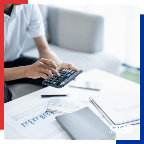 a homeowner budgeting for their energy bills
