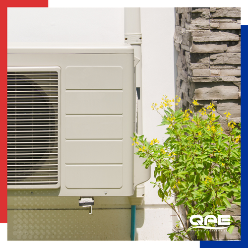 Outdoor AC fan.