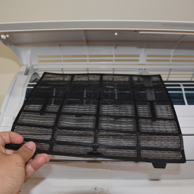 air conditioning repairs of checking air filter