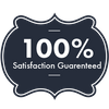 100% Satisfaction Badge