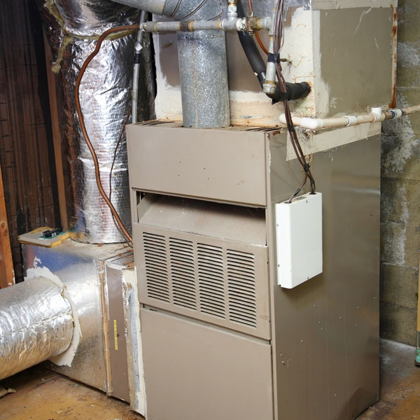 residential furnace unit, a bit old