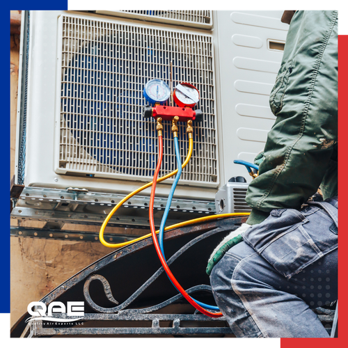 AC repair.
