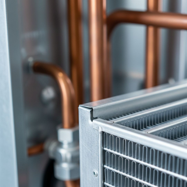 HVAC pipes and equipment. HVAC pipes and equipment.