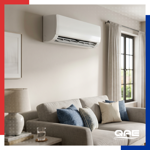 Indoor AC system.