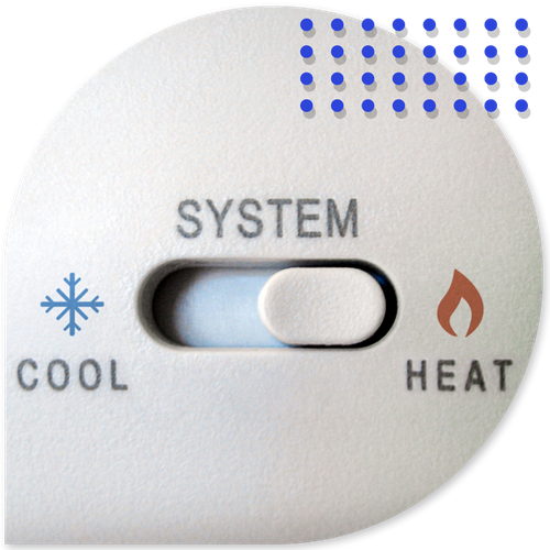 cooling and heating switch