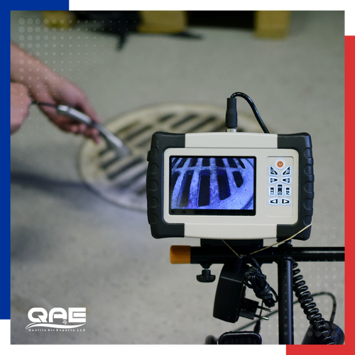 Sewer camera inspection