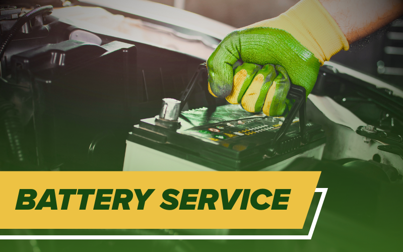 battery being changed