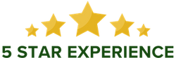 5 star experience badge