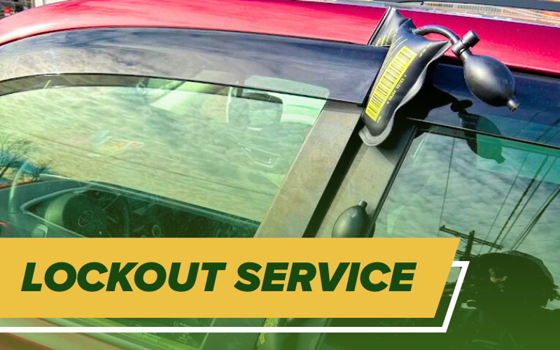 a car being unlocked